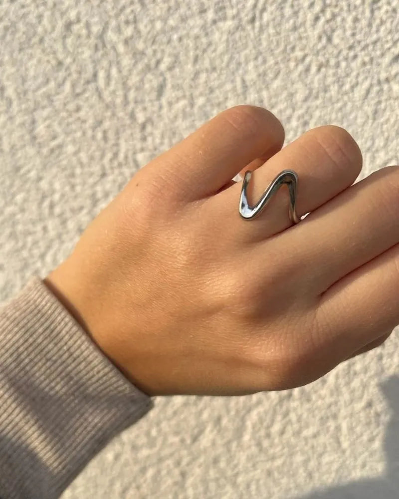 OCEAN WAVE RING