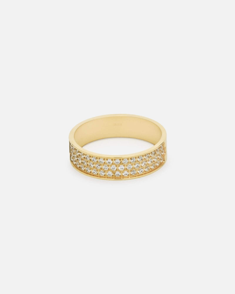 ÉTOILE PAVÉ RING